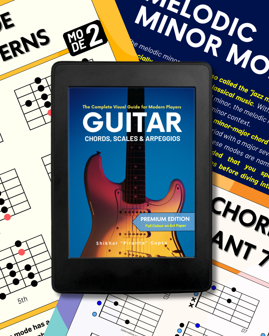 Only Guitars: Chords, Scales & Arpeggios Combined Edition (3 in 1)