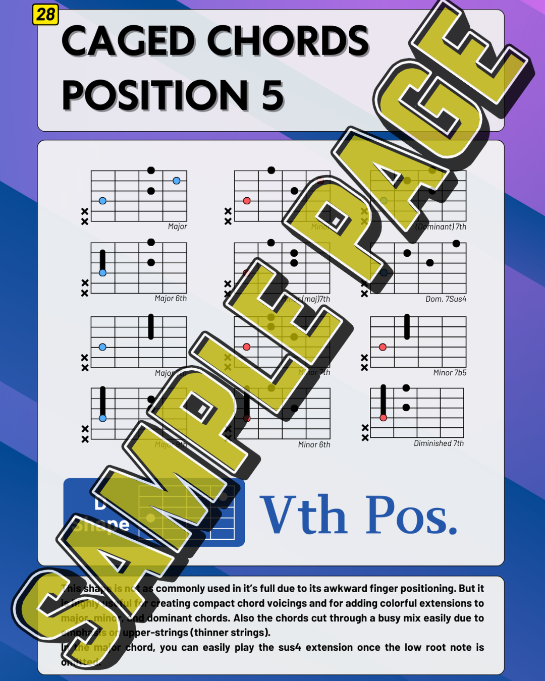 Only Chords for Guitar: The Complete Visual Guide for Modern Players (pdf)