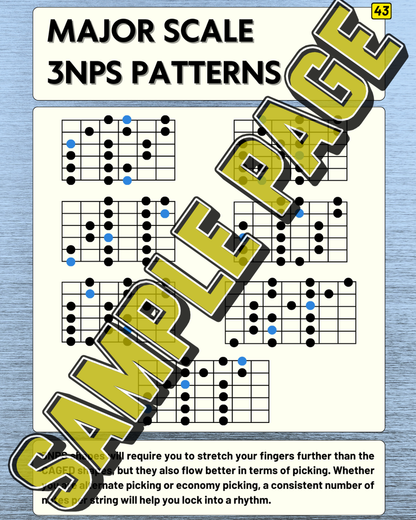 Only Scales for Guitar: The Complete Visual Guide for Modern Players (pdf)