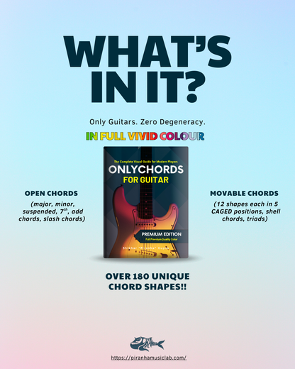 Only Chords for Guitar: The Complete Visual Guide for Modern Players (pdf)