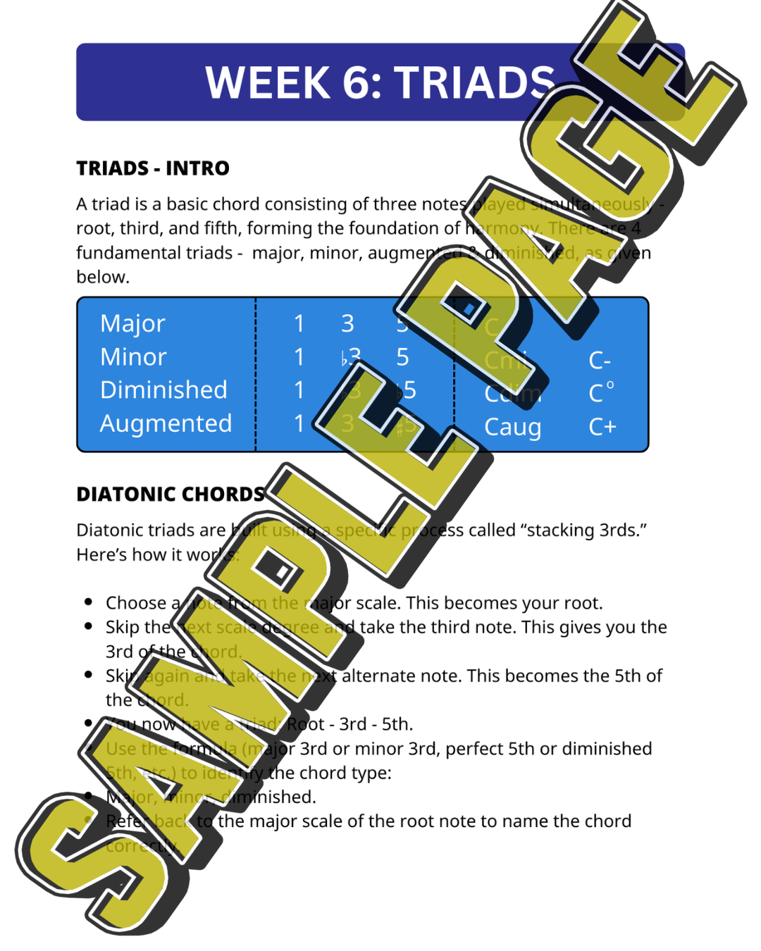 Applied Music Theory - Volume 1 (pdf)
