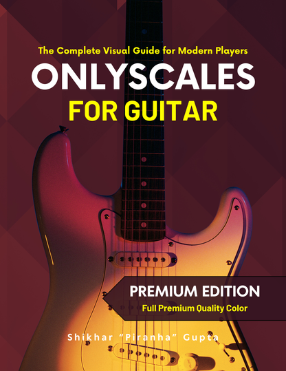Only Scales for Guitar: The Complete Visual Guide for Modern Players (pdf)