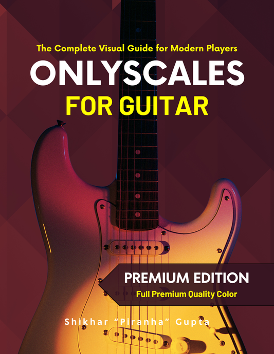Only Scales for Guitar: The Complete Visual Guide for Modern Players (pdf)